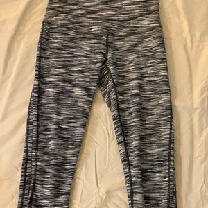 zella ankle length leggings—spacedye, size xs